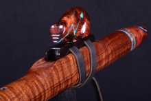 Tasmanian Blackwood Native American Flute, Minor, Mid A-4, #H29K